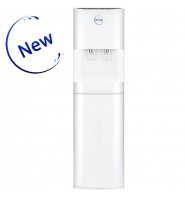D25 White Mains Connected Drain Free Water Cooler Hot/Cold With single Carbon Filter
